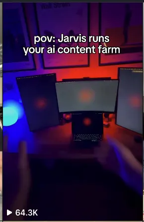 OpenArt Instagram video thumbnail showing 64.3K views.